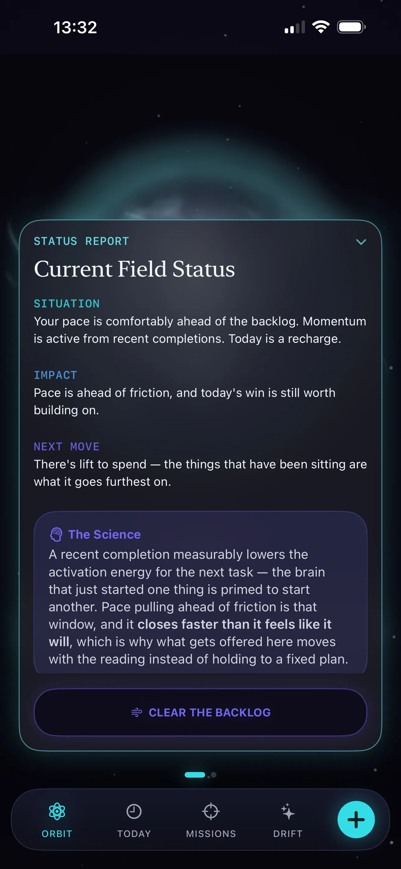 Status Report